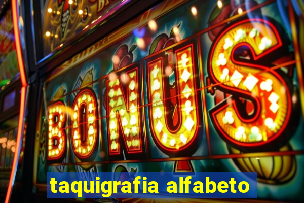 taquigrafia alfabeto